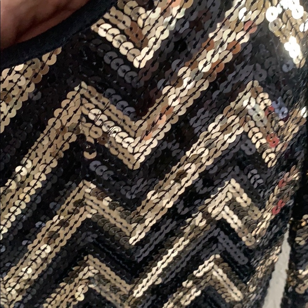 Mini sequence dress - Picture 3 of 5